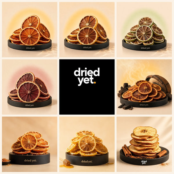 The Ultimate Gift Box: all eight Dried Yet. garnish flavors